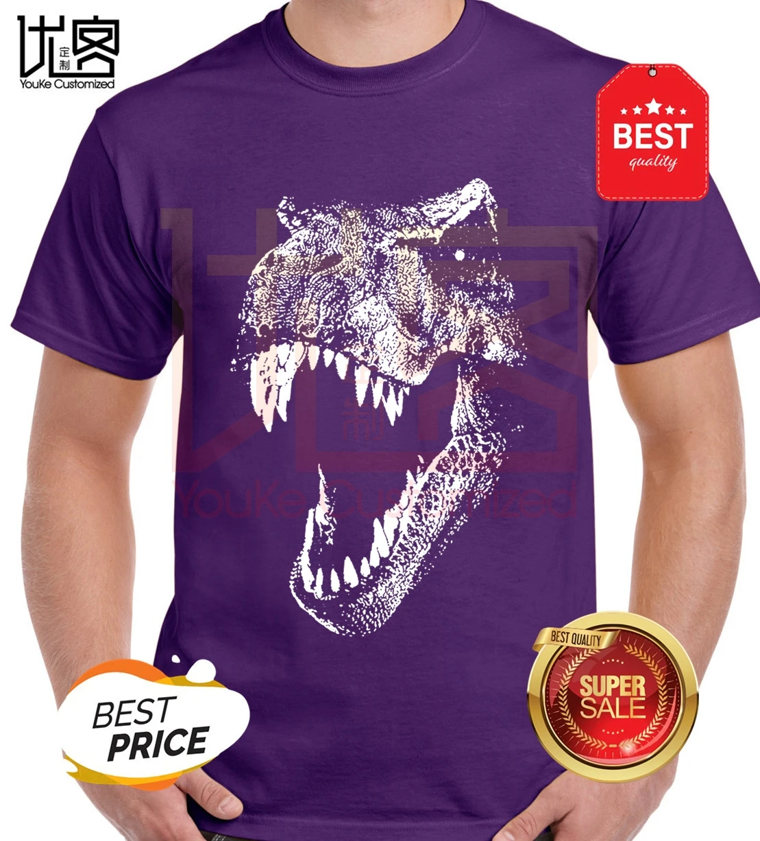 Jurassic Park T Shirts 2020 Awesome Dinosaur Design Shirt For Men Cotton Homme Tee Camiseta |