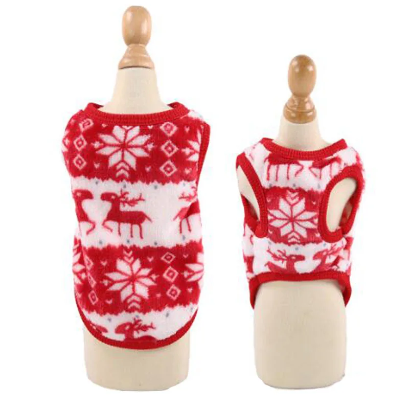 Одежда для собак Рождественский костюм милая мультяшная одежда маленьких