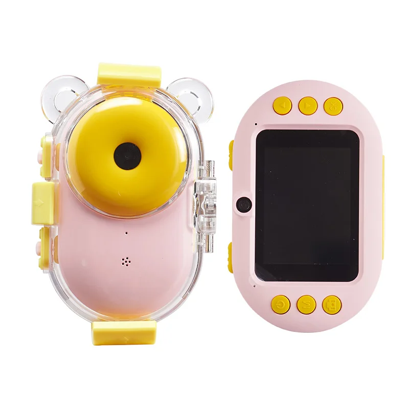 AUN Водонепроницаемая цифровая WiFi камера для детей игрушка подарок