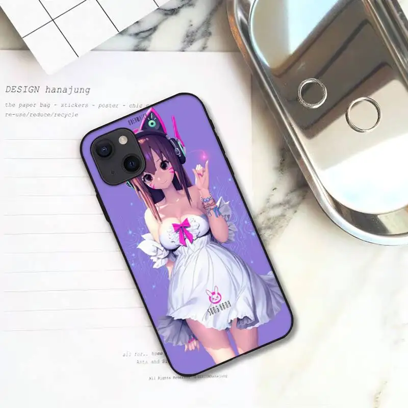 Чехол для телефона OW D.va DVA iPhone 11 12 Mini 13 Pro XS Max X 8 7 6s Plus 5 SE XR | Мобильные телефоны и