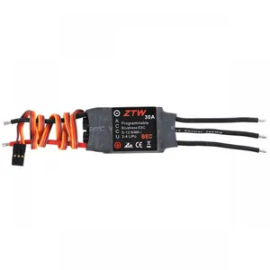 ZTW 30A brushless ESC 2-4S battery 3A black include BEC ZTW 30A brushless ESC 2-4S battery 3A black include BEC