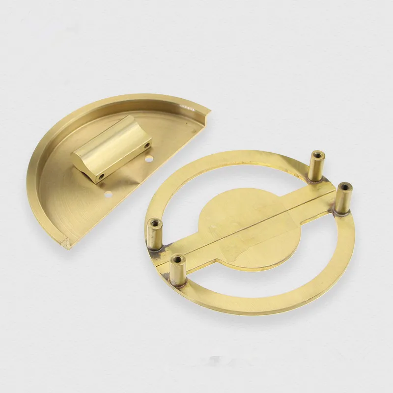 Медная ручка под старину полукруг тянет ручки гардероба двери в китайском стиле