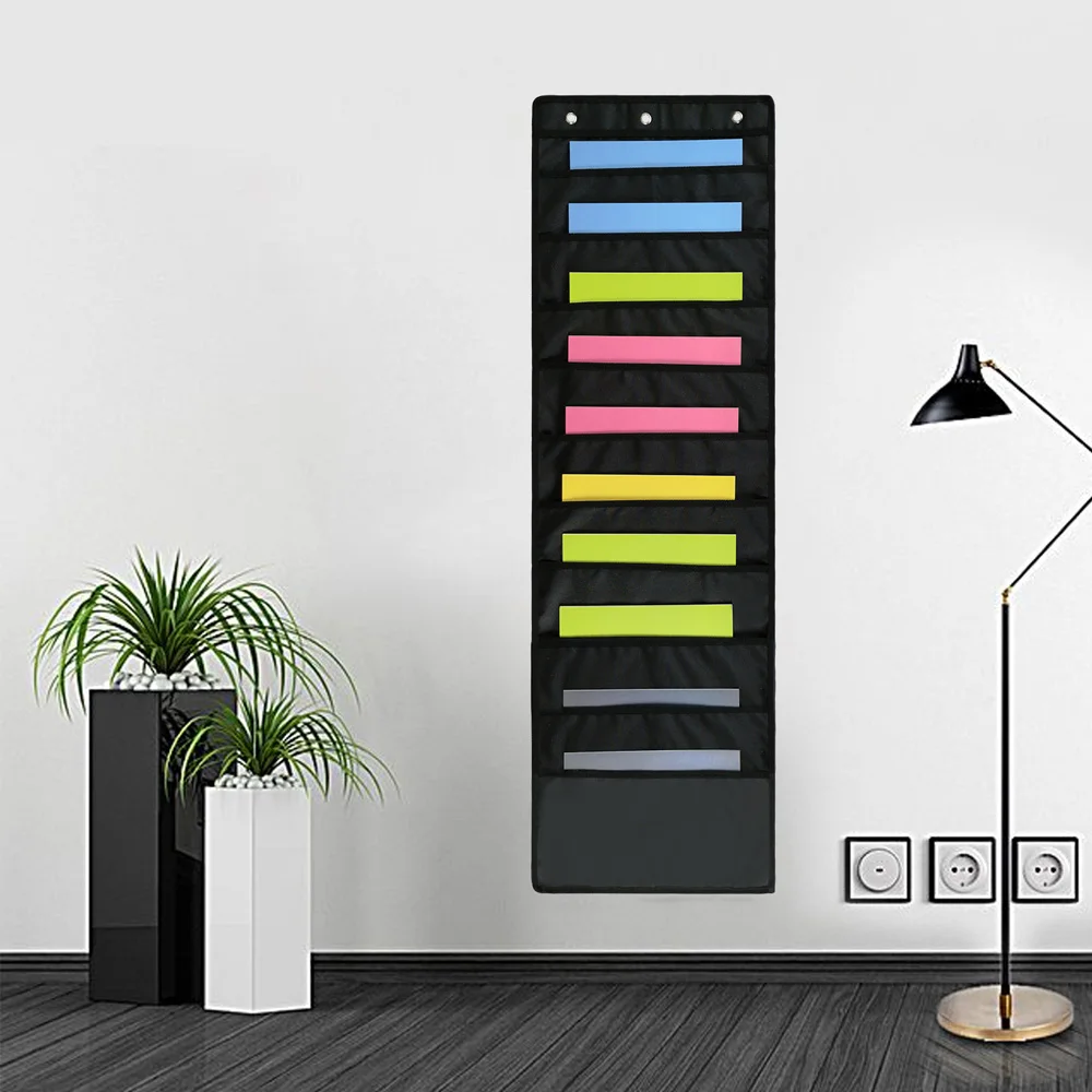 Карманная Папка органайзер из ткани Оксфорд с 3 крючками|Хранилище для дома и