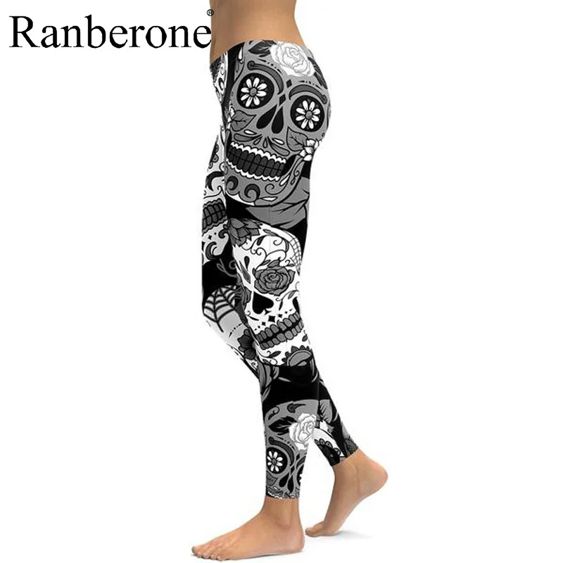 Новинка 2020 штаны для йоги с принтом женские Уникальные леггинсы фитнеса