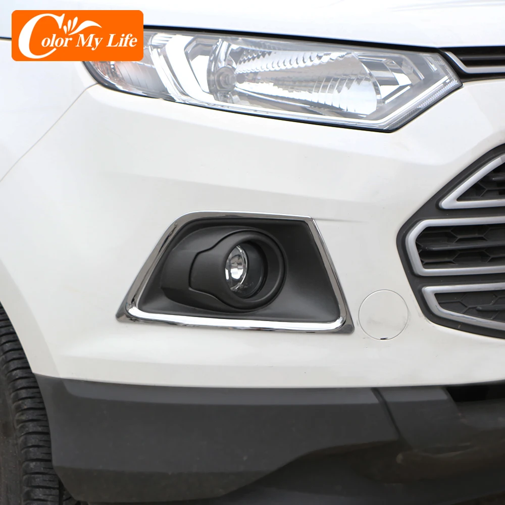 Аксессуары Стайлинг автомобиля для Ford Ecosport 2013-2017 Хромированная передняя