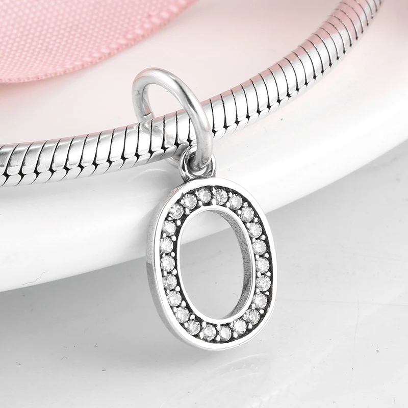 Подвеска из настоящего стерлингового серебра 925 пробы с фианитом | Украшения и