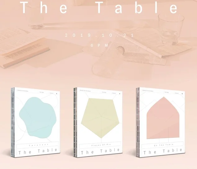 

[MYKPOP]~ 100% Официальный оригинал ~ NUEST NU'EST 7TH мини-альбом: THE TABLE, KPOP Fans Collection - SA19112902
