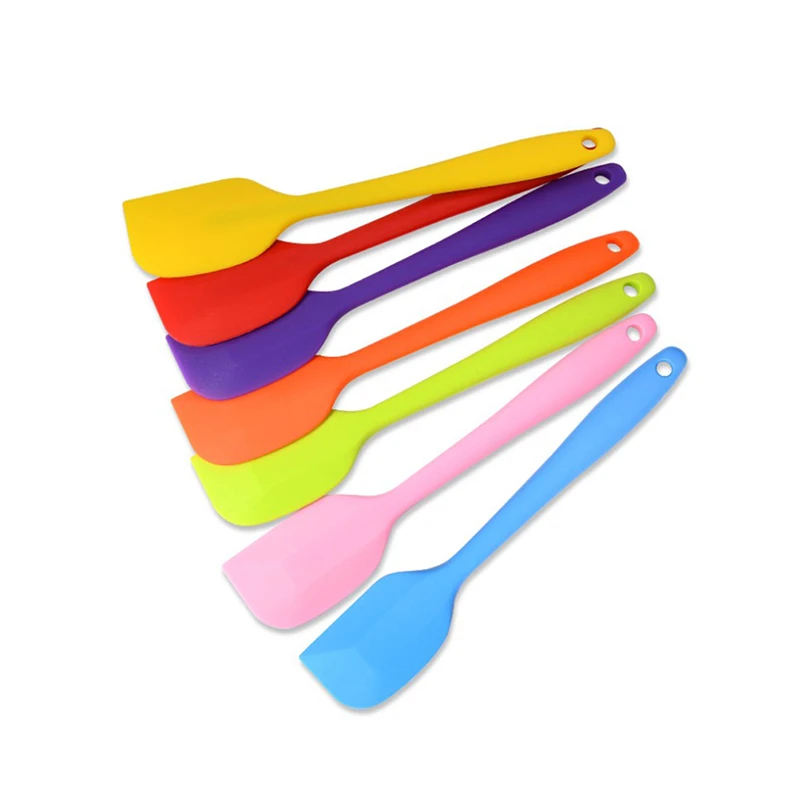 2 шт./лот новая кухонная силиконовая шпатель для сливочного торта скребок