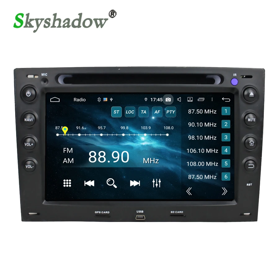DSP Android 10 Восьмиядерный 4G + 32GB Автомобильный Радио dvd плеер GPS карта RDS wifi Bluetooth 5 0 для