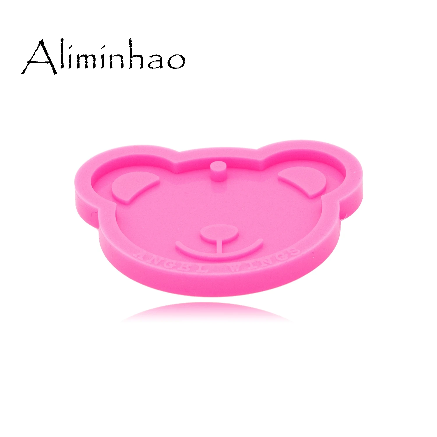 DY0392 формы в виде головы медведя форма для брелоков из силикона и эпоксидной смолы