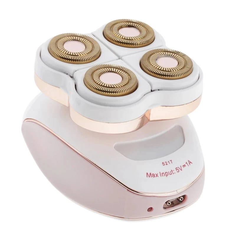 

Women's Hair Remover Legs Women Electric Epilator Hair Removal Painless Four Heads Shaver Depilador Waterproof Razors