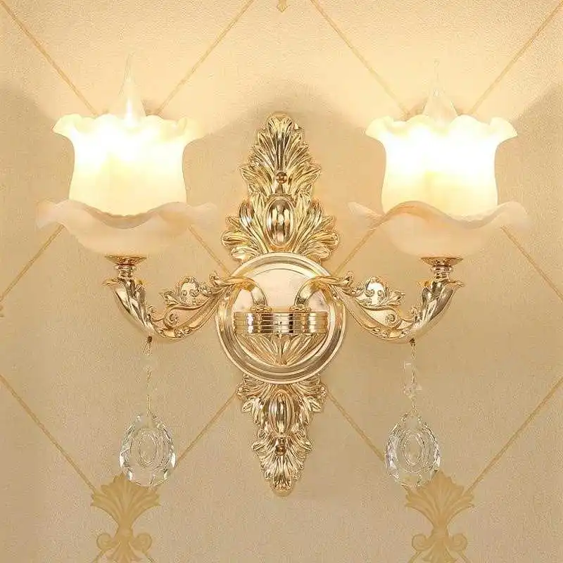 

Deco Maison Stair Wandlampen Dressing Table Lampen Modern Crystal Wandlamp Applique Murale Light For Home Luminaire Wall Lamp