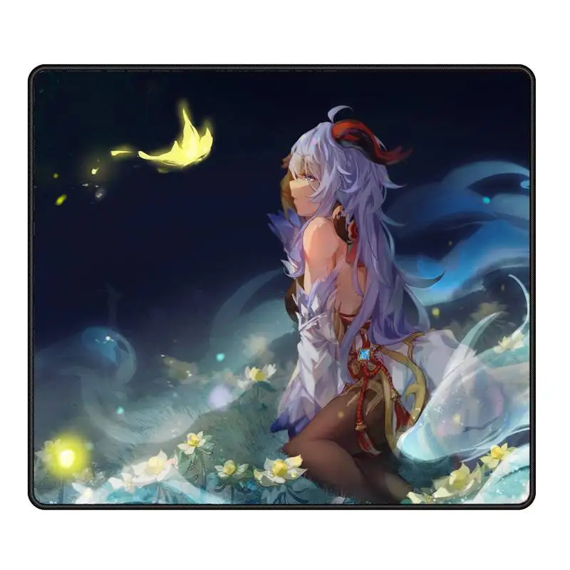 

Genshin Impact gamer anime Gaming Player desk laptop Rubber Mouse Mat Game Office Work Mouse Mat pad Laptop Cushion mousepad