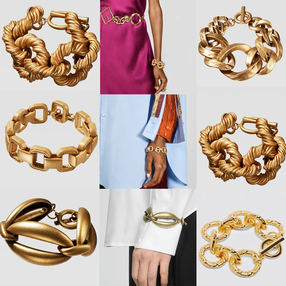 2020 панк ZA браслет ручной работы себе браслеты для женщин новые модные трендовые