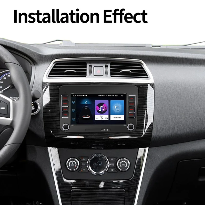 7 дюймов 2 Дина fndroid GPS Bluetooth Автомобильный MP5 плеер подходят для VW Jetta Passat Skoda