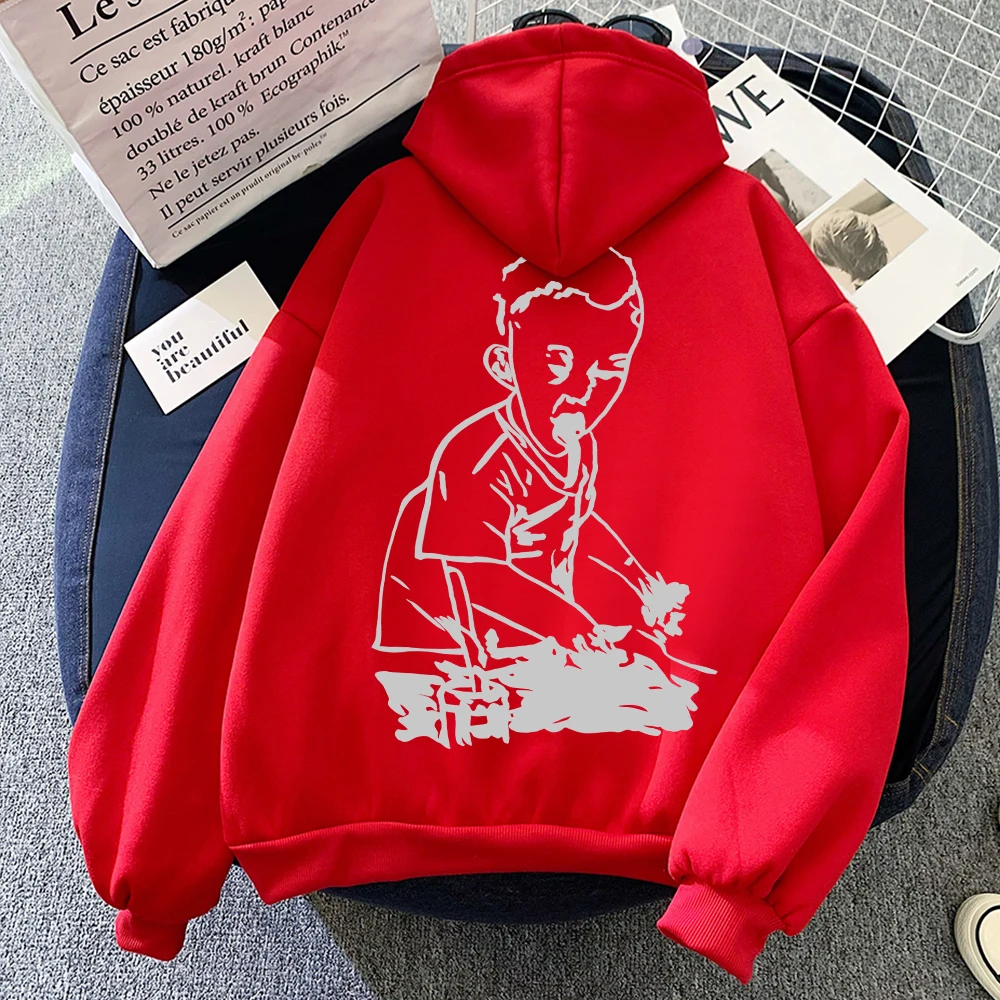 Graphic Hoodies Aesthetic Hoody Sweatshirts Vintage Femme Sweetshirts Fashion Goth Clothes Loose Full Sleeve Leisure Sweatshirt