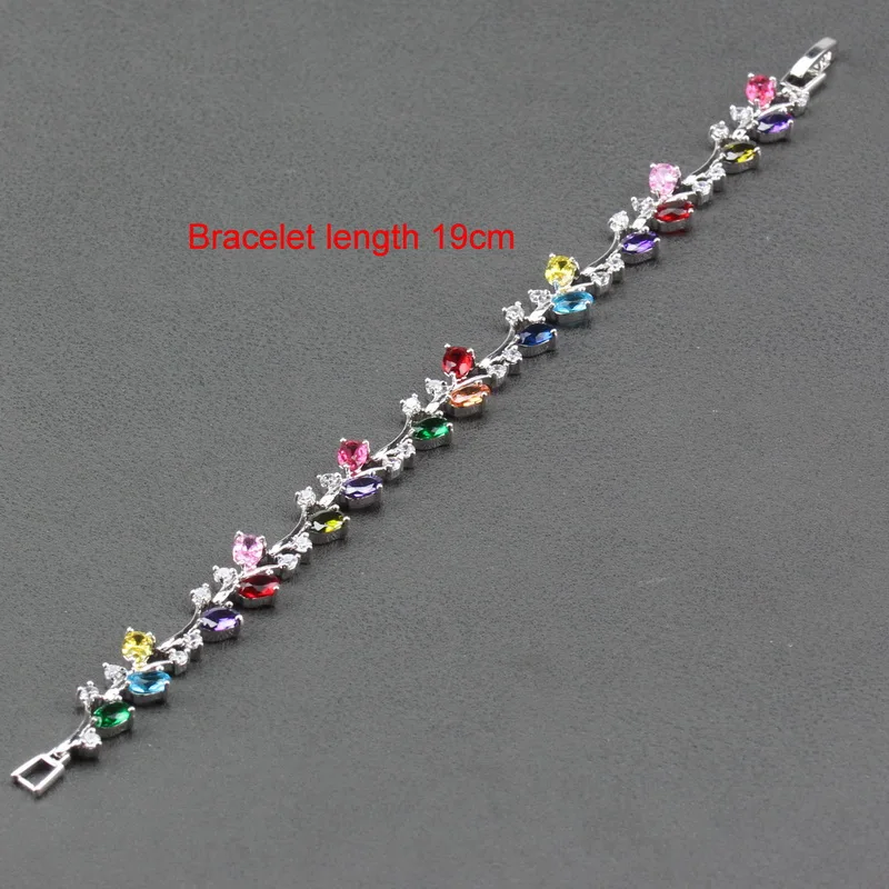 9 цветов s свадебные украшения модные безделушки серебряного цвета с полным