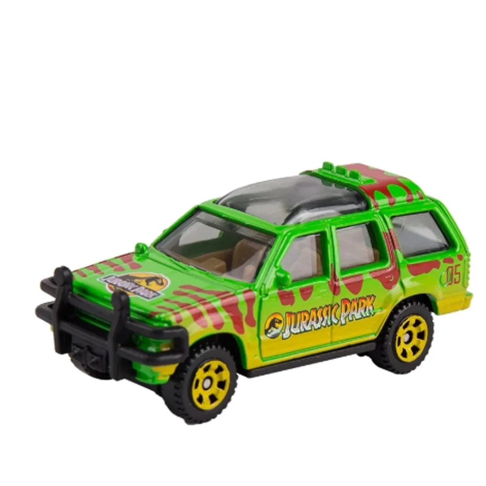 Mattel Matchbox 1:64 мир Юрского периода фильм автомобиль из сплава той же модели 5