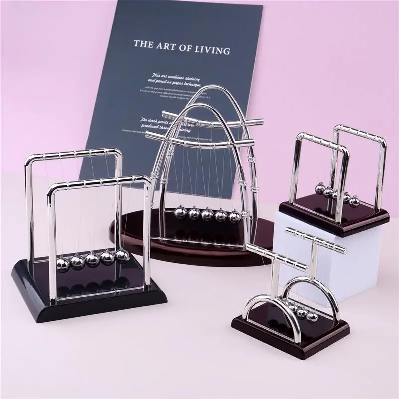 Колыбель Ньютона балансирующие стальные шарики школьные принадлежности для