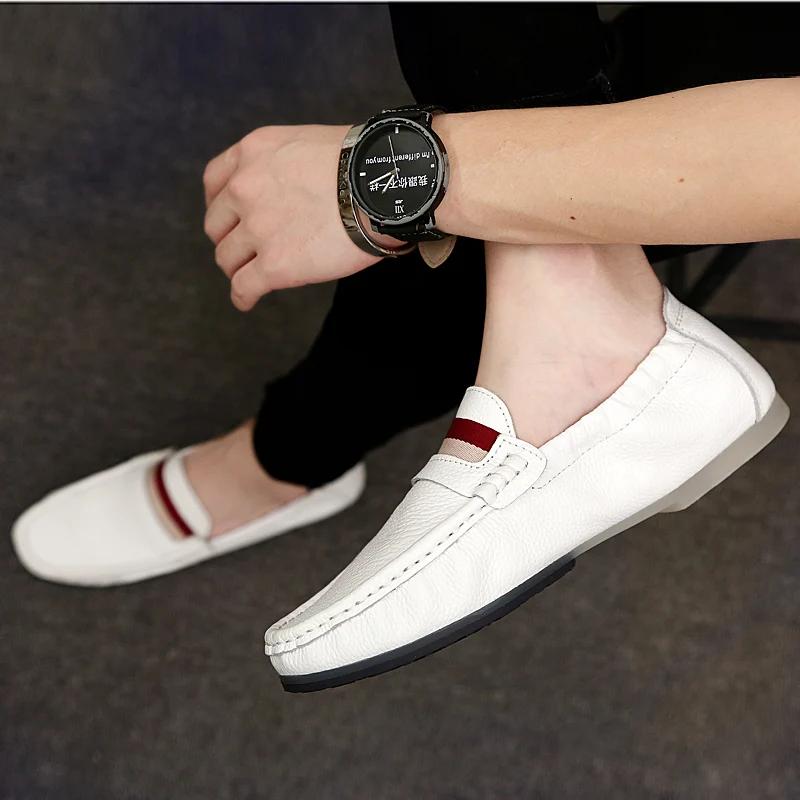 

Male peas shoes summer 2019 spring Korean version of the trend of men's casual shoes driving shoes men