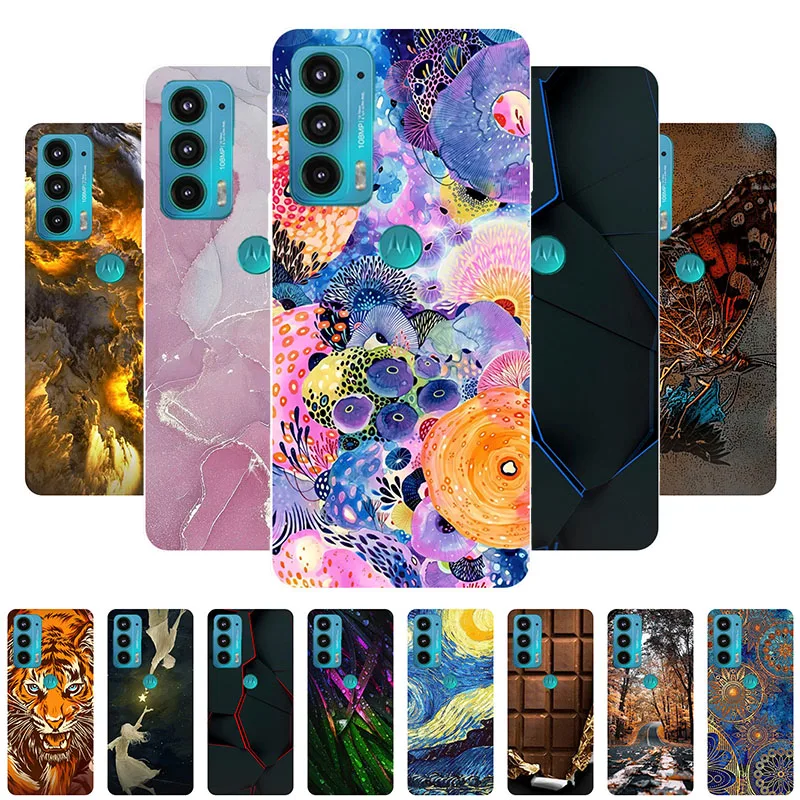 

For Moto Edge 20 Case Phone Cover Soft Silicone Colorful Back Cases For Motorola Moto Edge 20 Case TPU Funda for Moto Edge20