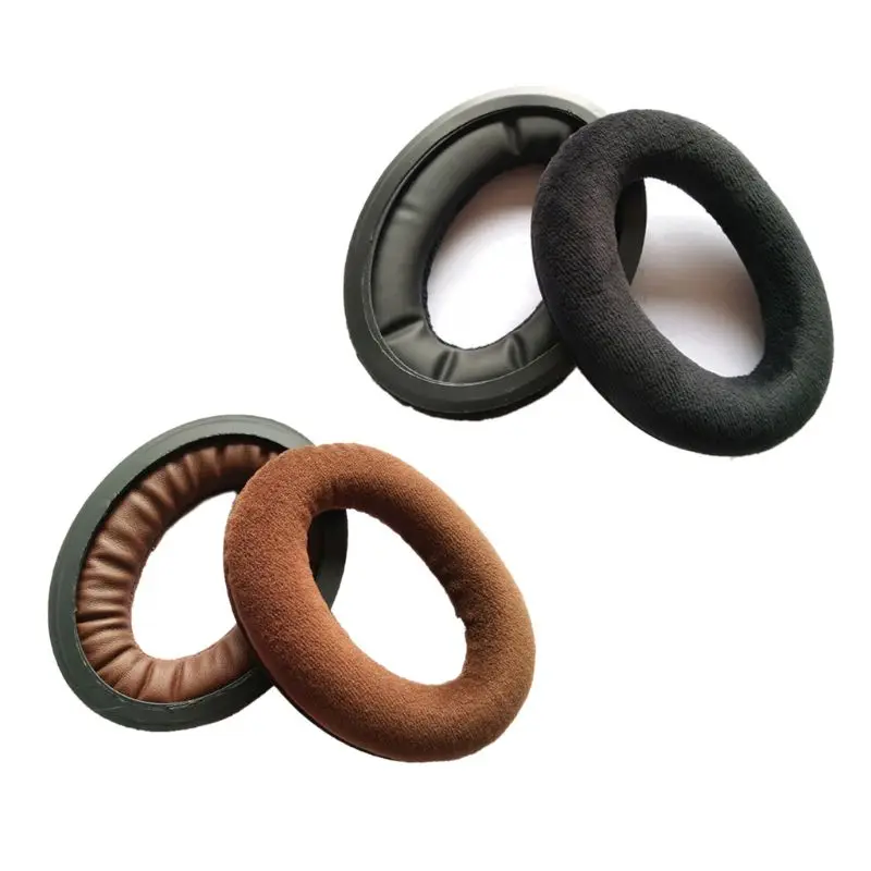 

Replace Velvet Velour Ear Pads Earpad Earmuff Cushion For for sennheiser HD515 HD555 HD595 HD598 HD558 PC360 Headphones