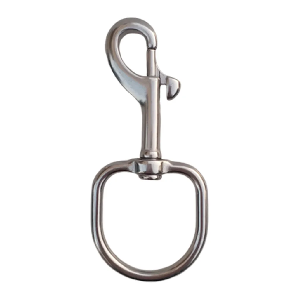 

316 Stainless Steel Swivel Eye Bolt Snap Spring Hook for Scuba Diving