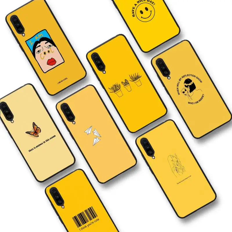 

Great Aesthetic art Pink Yellow Phone Case For Xiaomi mi9 mi8 F1 9SE 10lite note10lite Mi8lite Coque for xiaomimi5x