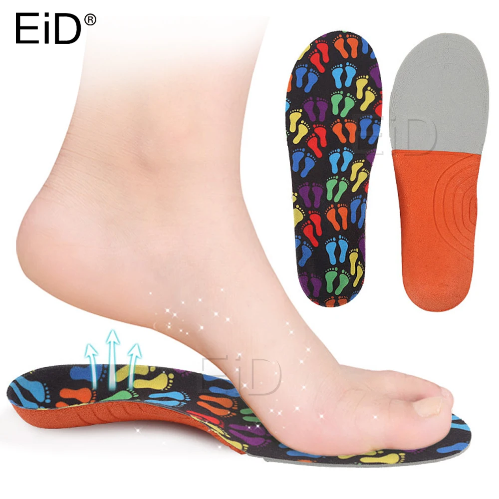 

EiD Kids Children Sport Orthopedic Insoles for feet Flat Foot Arch Support insoles Orthotic Pads Health shoes pad foot care