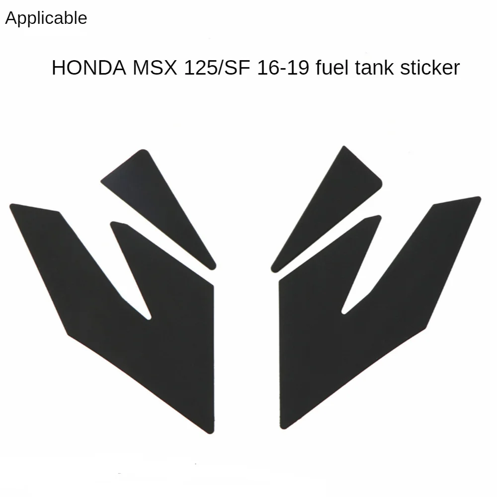 Applicable to Honda Msx125/SF 16-19 Motorcycle Modified Fuel Tank Non-Slip Heatproof Stickers Screen Protector