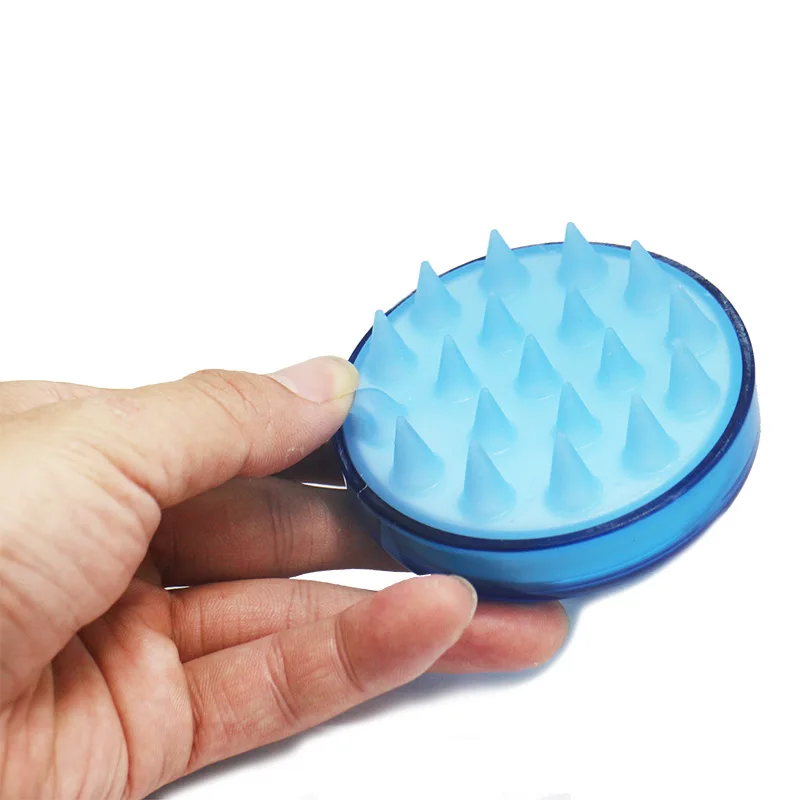 Spa Hair Brush Silicone Shampoo Bursh For Home Women Wide Tooth Comb Hair Washing Comb Scalp Massage Slimming Soft Brush Head