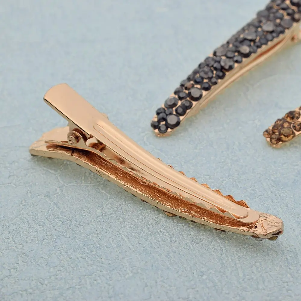 

Fashion Bling Crystal Hairpins Hair Clip Headwear for Women Girls Rhinestone Pins Barrette Styling Tools Accessories
