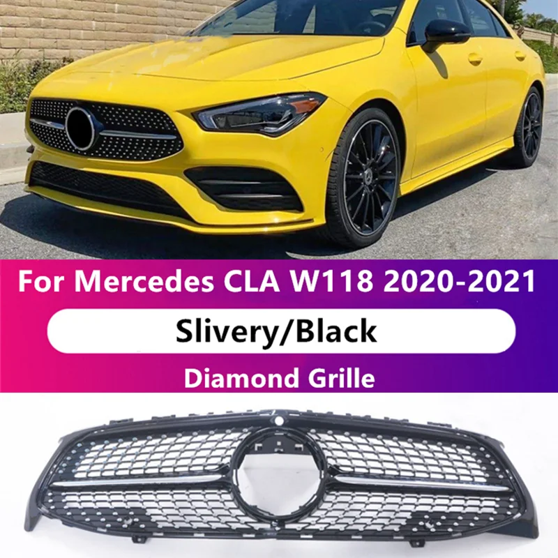 

Решетка для капота W118 2020 2021 Mercedes Benz CLA Class CLA200 CLA220 CLA250 CLA260