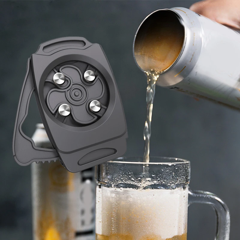 

1pcs Go Swing Universal Topless Can Opener The Easiest Can Opener Ez-Drink Opener Bottle Opener