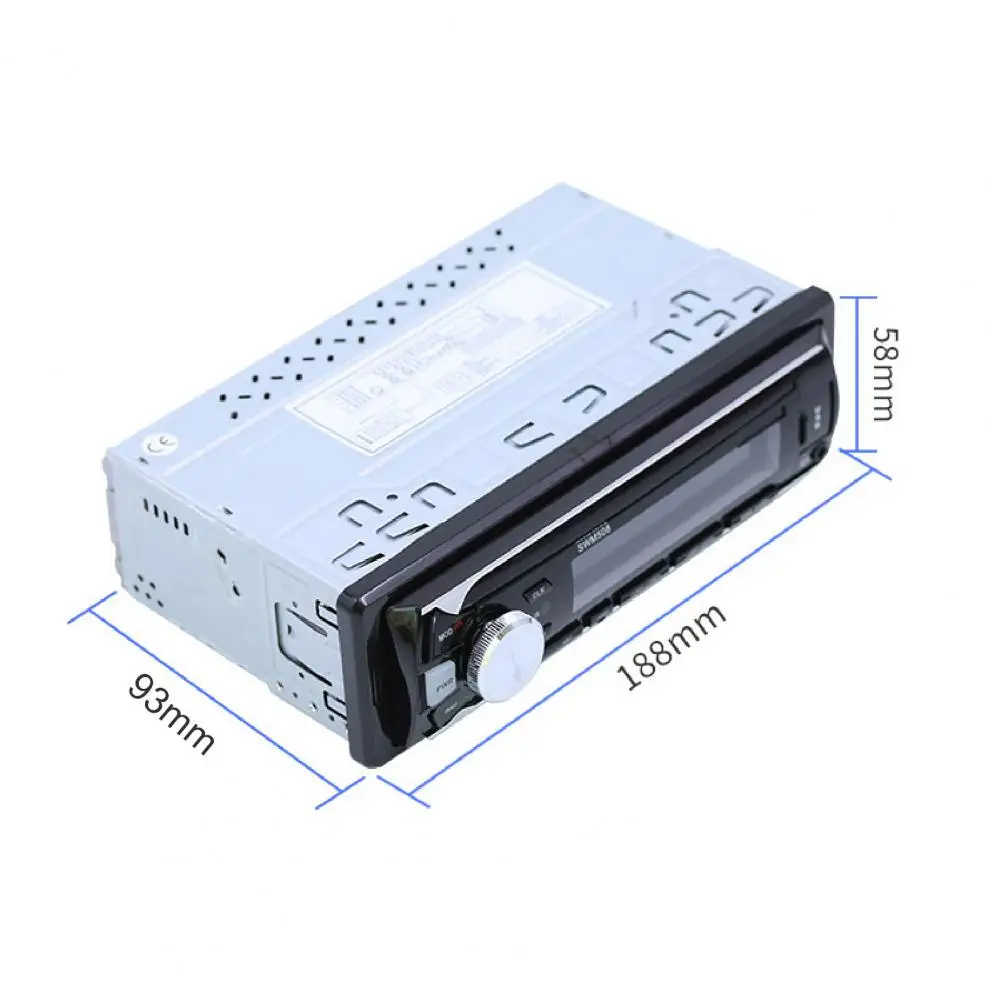 508 12 в автомобильный Bluetooth U диск/TF карта/AUX/FM радио аудио стерео MP3-плеер для