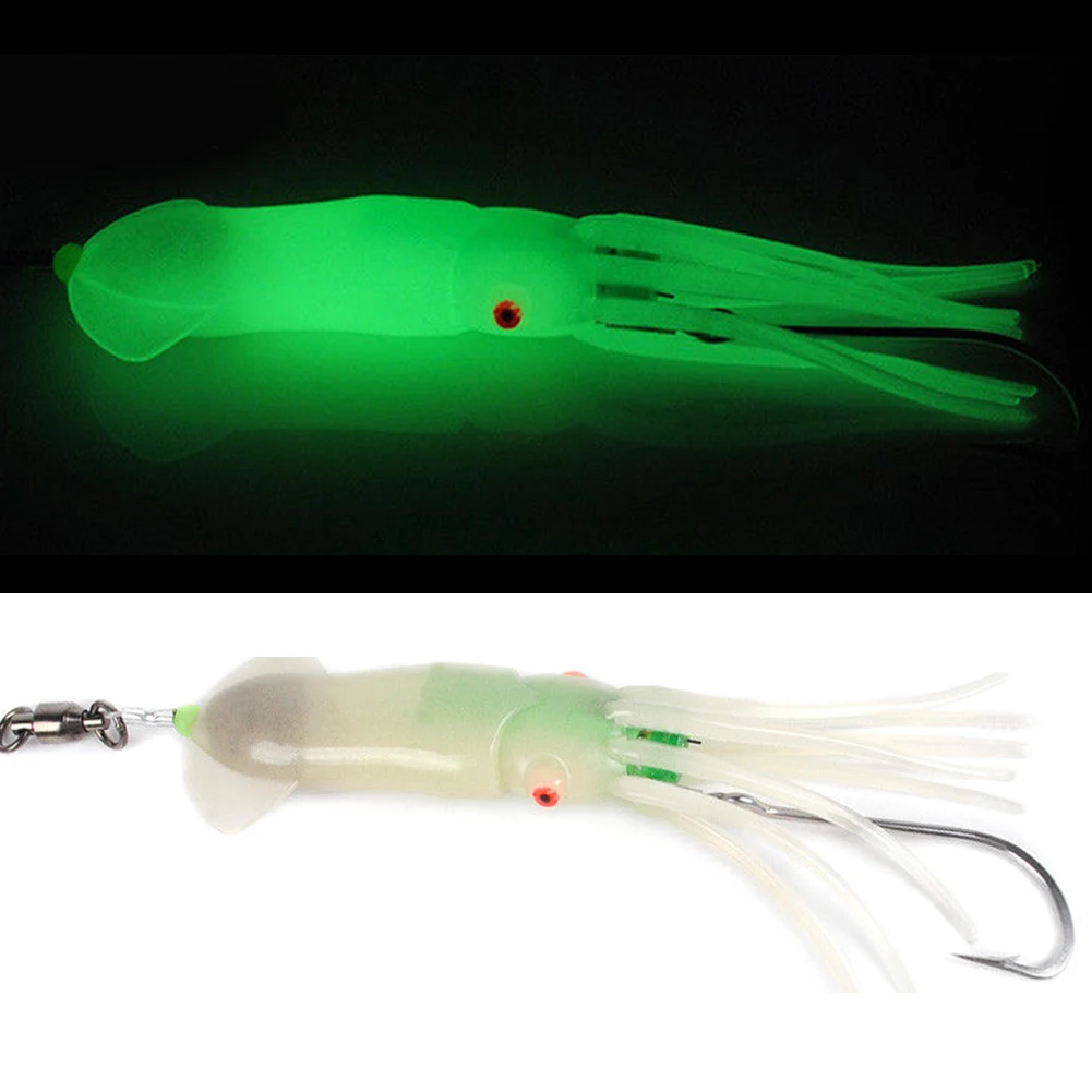 12 см светодиодный светильник на открытом воздухе световой Троллинг силиконовая