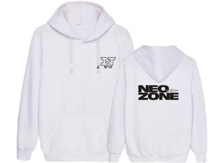 Nct 127 новый альбом neo zone пуловер с принтом логотипа N/T толстовки унисекс kpop модный