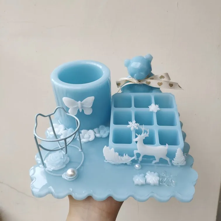 

Custom finished product collection table pen barrel lipstick collection rack jewelry gift custom-made