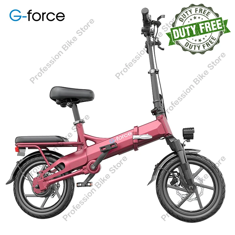 

Электровелосипед G-force G14b, складной, 400 Вт, 48 в, а ч