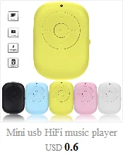 Usb HiFi музыкальный плеер MP3 walkman воспроизводительный клип mp3-плеер Поддержка SD TF карта 32 Гб спортивный музыкальный медиа встроенный динамик