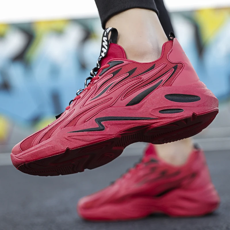 

Men Running Shoes Unisex 2020 Mesh Breathable Men Red Sports Shoes Light Sport Shoes Light Men Sneakers Zapatos De Hombre