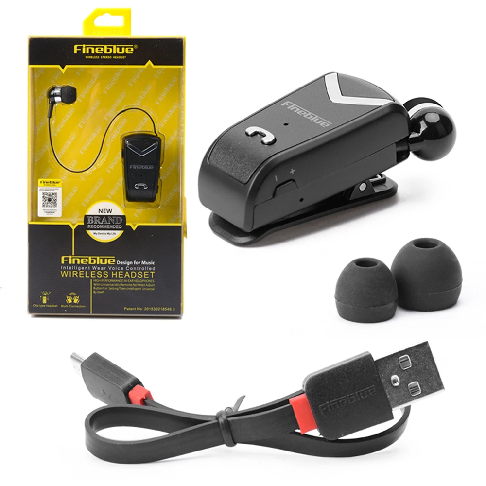 FINEBLUE F V2 Беспроводной наушники Bluetooth Handsfree гарнитура звонки напомнить numble носить