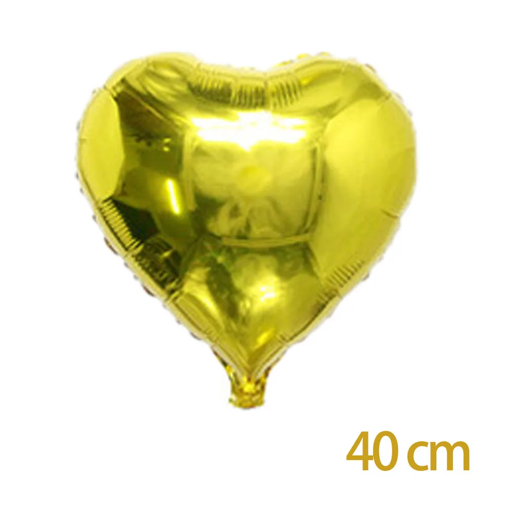 15 шт./пакет популярный золотой шар baby shower гелиевый воздушный покрытый фольгой