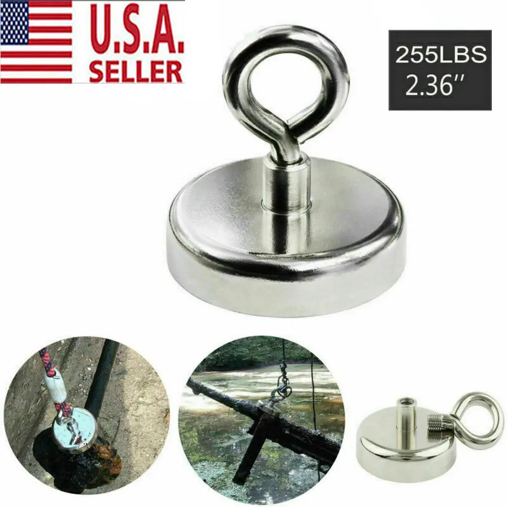 

Magnetic Hooks Super Strong Hook Holder Tool 120kg Suction Home Decor House Supplies