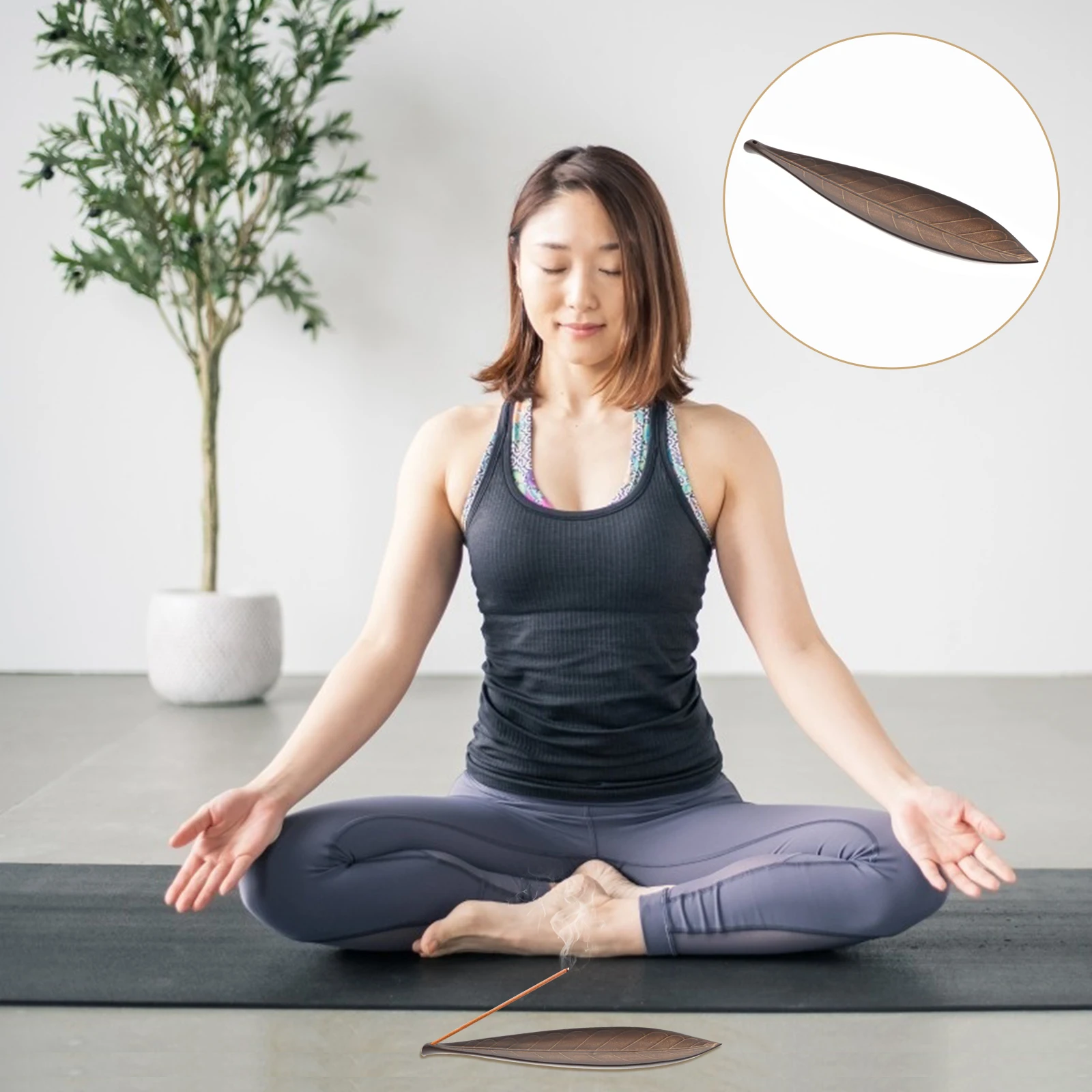 

1Pc Incense Stick Holder Novel Bedroom Indoor Practical Aromatherapy Censer Home Decoratioon Incense Holder