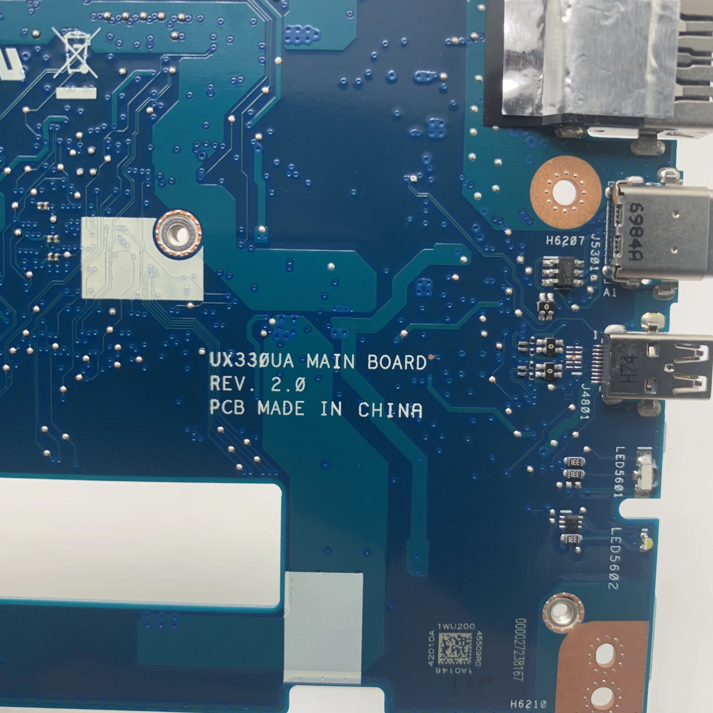 

UX330UA original mainboard for ASUS ZenBook UX330UAK UX330UA UX330U U3000U with 4GB-RAM I5-7200U CPU Laptop motherboard