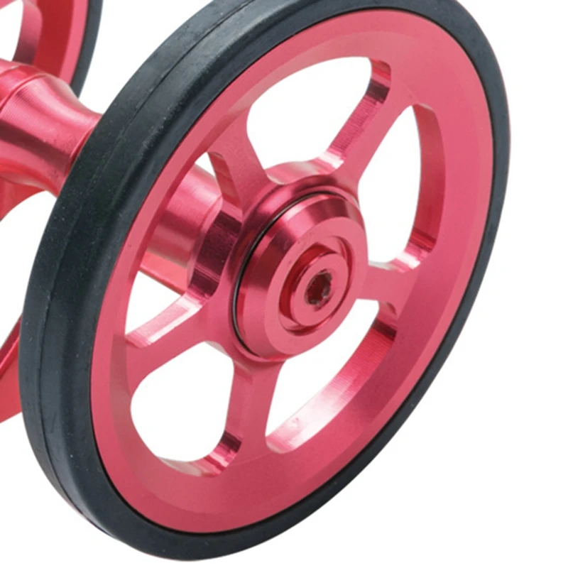 

Ultralight 65G Bicycle Easy Wheels for Brompton Folding Rear Fenders