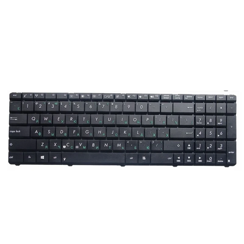 RU черный для ASUS N71Ja N53 N53T X55VD UL50 P53 Клавиатура ноутбука русская