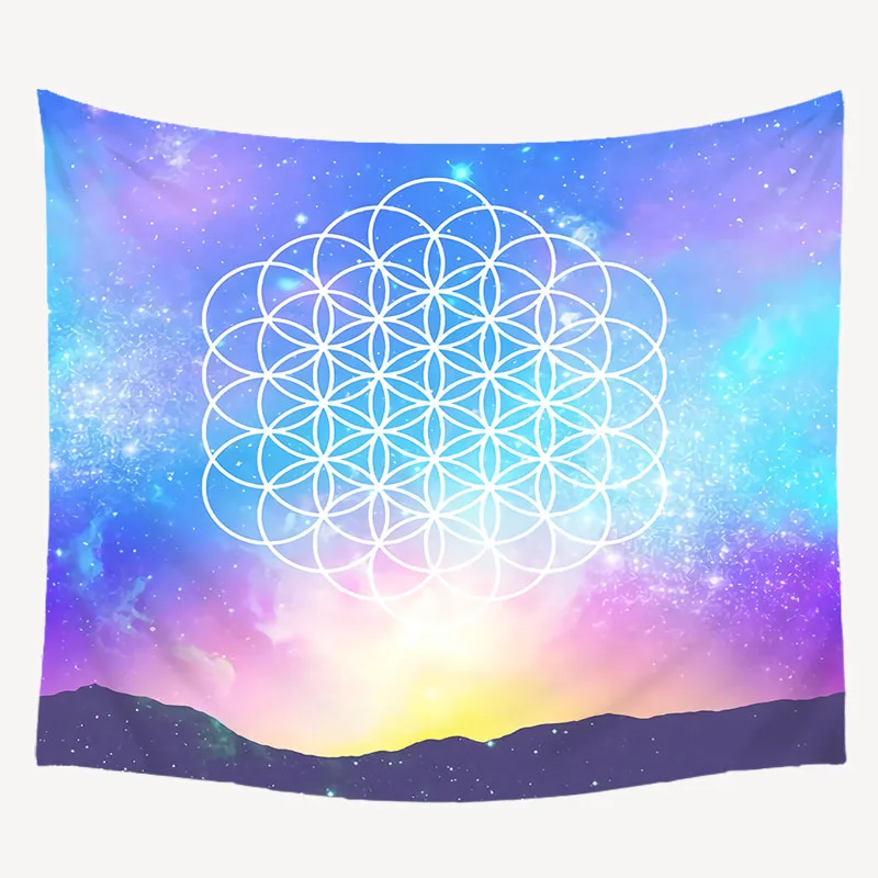 Мандала Стиль Настенный Гобелен для дома Psychedelic украшения мульти-дизайн богемное
