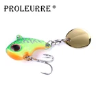 Вибрирующая блесна для рыбалки, 1 шт., 9 г, 16 г, 21 г, металлическая, вращающаяся, с блестками, Тонущая приманка